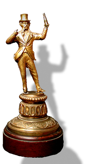 Champagne Charlie Figurine